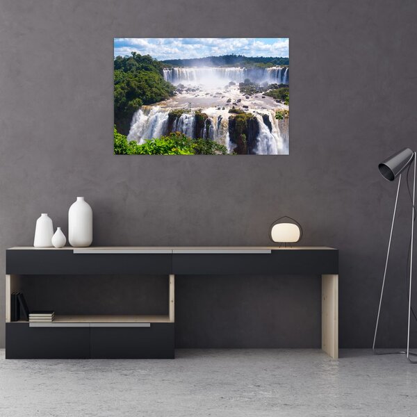 Tablou cu cascadele Iguass (90x60 cm)