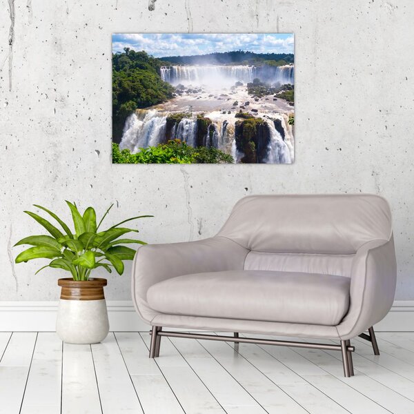 Tablou cu cascadele Iguass (70x50 cm)