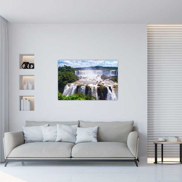 Tablou cu cascadele Iguass (90x60 cm)