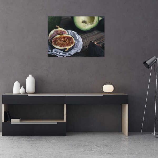 Tablou cu fistic și avocado (70x50 cm)