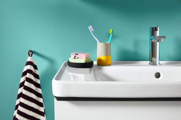 Duravit D-Neo lavoar 80x48 cm dreptunghiular mobilier alb luciu 2367800000