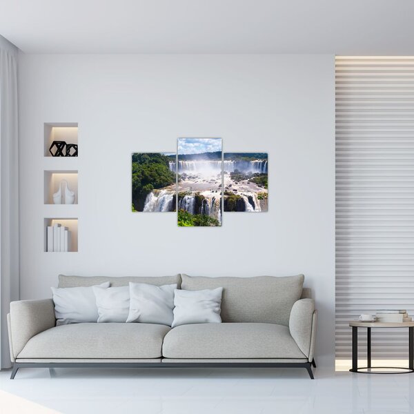 Tablou cu cascadele Iguass (90x60 cm)