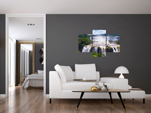 Tablou cu cascadele Iguass (90x60 cm)