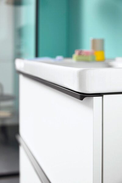 Duravit D-Neo lavoar 80x48 cm dreptunghiular mobilier alb luciu 2367800000