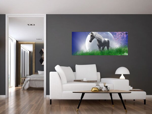 Tablou cu unicorn (120x50 cm)