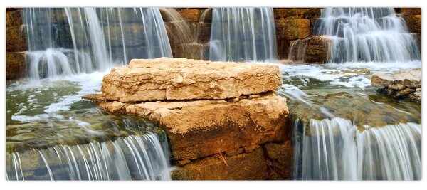 Tablou cu cascade (120x50 cm)