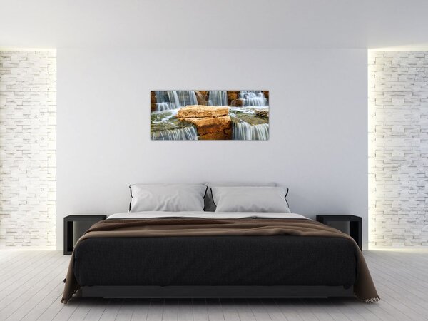 Tablou cu cascade (120x50 cm)