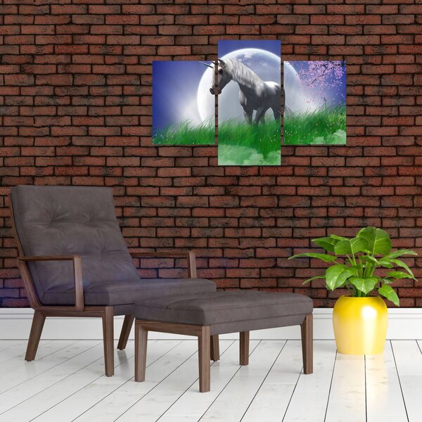 Tablou cu unicorn (90x60 cm)