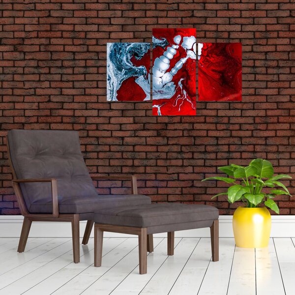 Tablou cu pete abstarcte (90x60 cm)