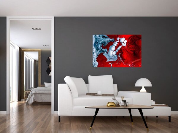 Tablou cu pete abstarcte (90x60 cm)