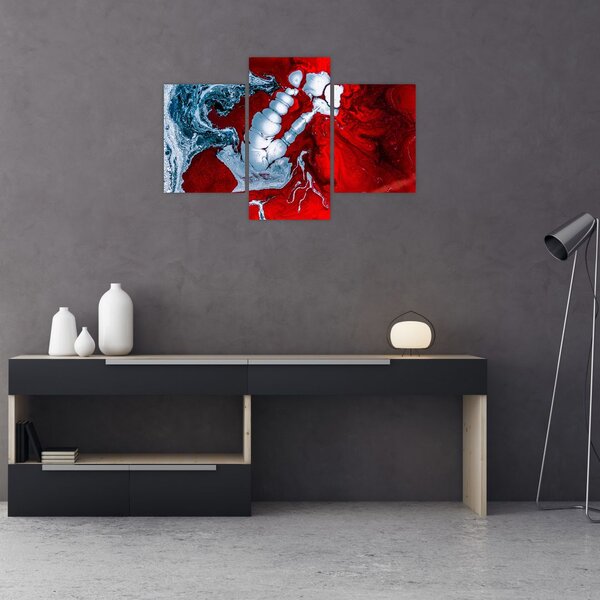 Tablou cu pete abstarcte (90x60 cm)