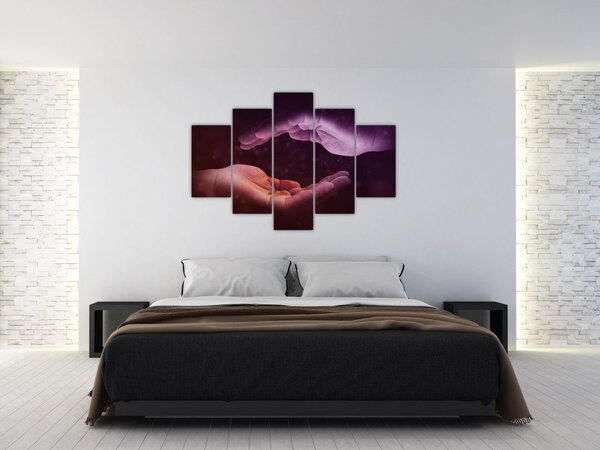 Tablou cu mâini (150x105 cm)