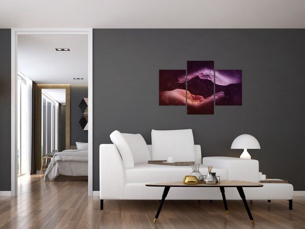 Tablou cu mâini (90x60 cm)