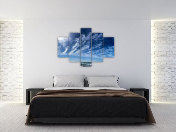 Tablou cu cerul și nori (150x105 cm)