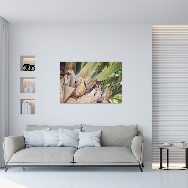 Tablou cu veverița în copaci (90x60 cm)