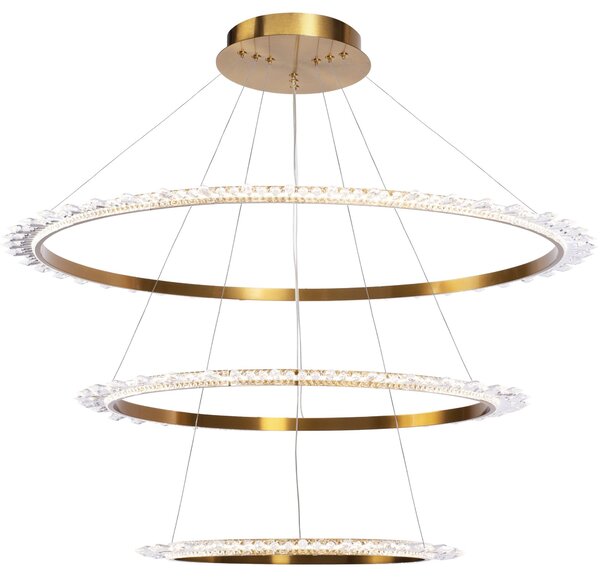 Lustra Tavan LED Cristal APP1609-3C GOLD