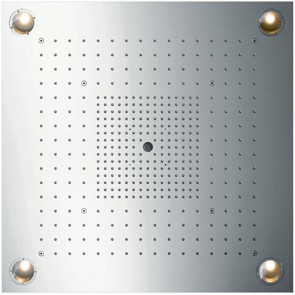 Axor Starck Shower Collection cap de duș 72x72 cm pătrat oţel 10627800