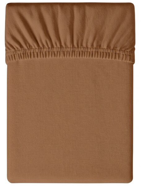 Cearsaf din microfibra MICROVELLE maro 90x200 cm