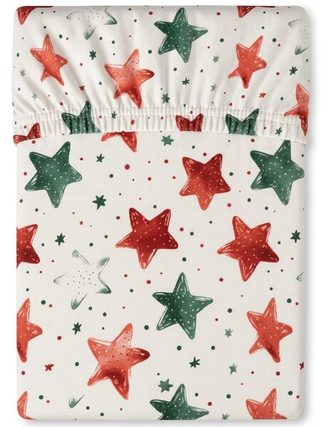 Cearsaf din microfibra COLORFUL STARS colorat 90x200 cm