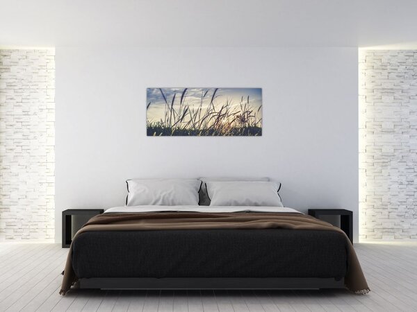 Tablou cu flori de câmp (120x50 cm)