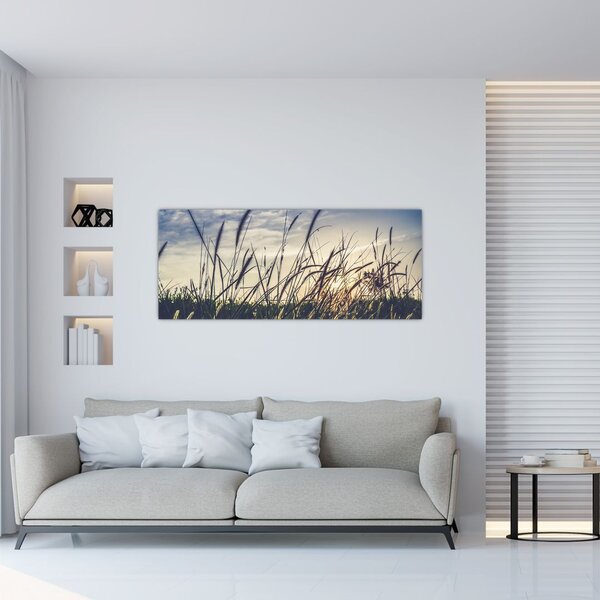 Tablou cu flori de câmp (120x50 cm)