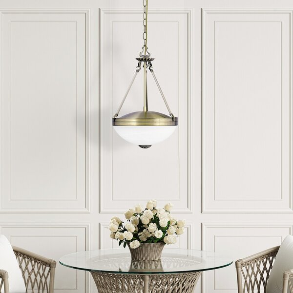 Rabalux Marlene lampă suspendată 2x60 W alamă 8547