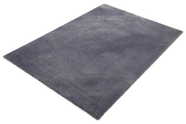 Covor Belgian din Microfibra, Model Sky 71301 070 Lavabil, Fir moale, Gri Set 80 x 150-2 buc 200x290 -1 buc 80 x 150-2/200x290-1