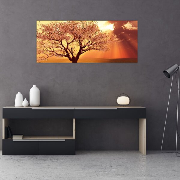 Tablou cu razele lui Dumnezeu (120x50 cm)