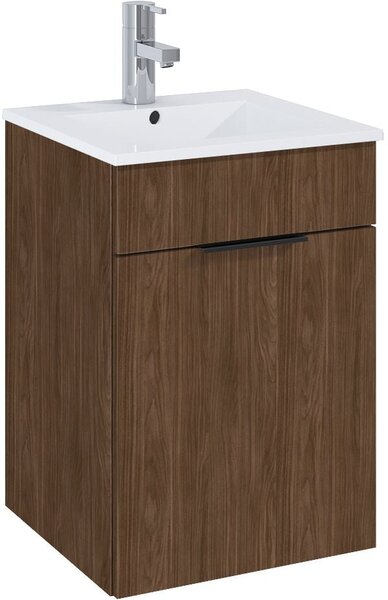 Elita Qubo Plus lavoar cu dulap 40.5 cm nucă RE020400147060