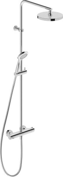 Duravit B.2 set de duș perete cu termostat cu duș de ploaie crom B24280008010