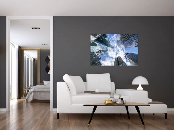 Tablou cu zgârie-norii (90x60 cm)