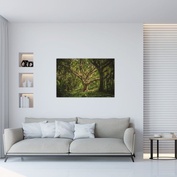Tablou cu copaci (90x60 cm)