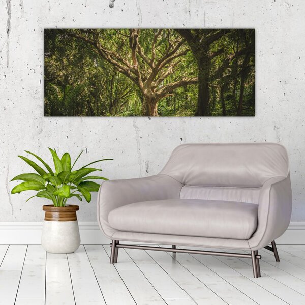 Tablou cu copaci (120x50 cm)