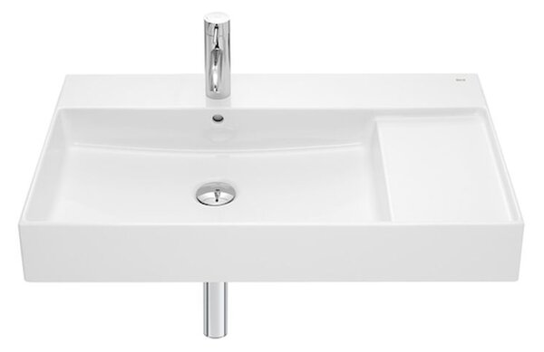 Roca Inspira lavoar 80x49 cm dreptunghiular clasică alb luciu A32752B000