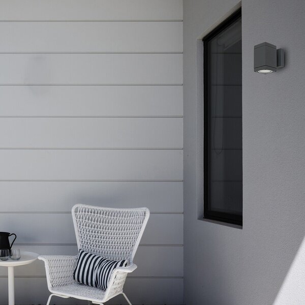 Rabalux Buffalo aplica exterior 1x35 W transparent-antracit 7887