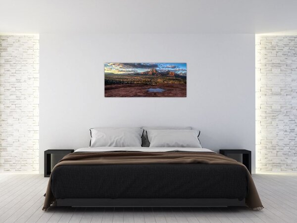 Tablou cu munți (120x50 cm)