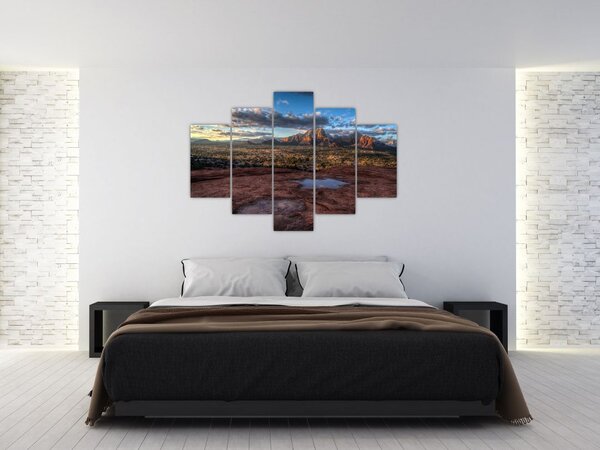 Tablou cu munți (150x105 cm)