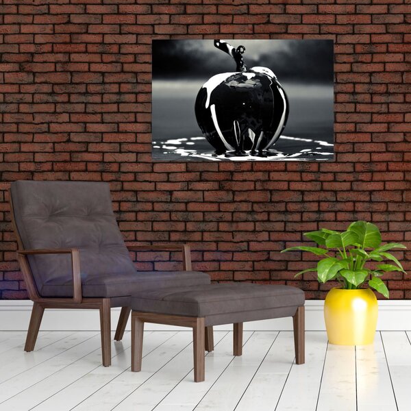 Tablou cu mărul negru (90x60 cm)