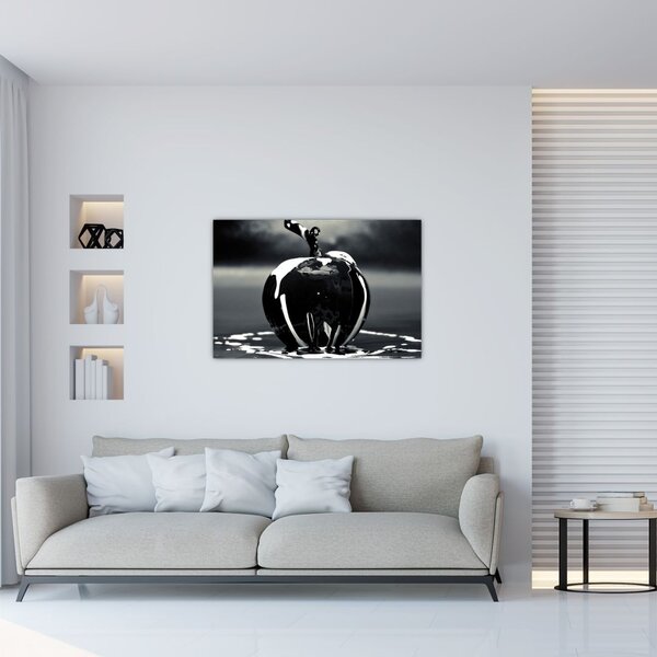 Tablou cu mărul negru (90x60 cm)