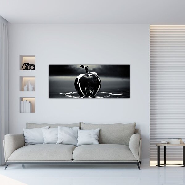 Tablou cu mărul negru (120x50 cm)