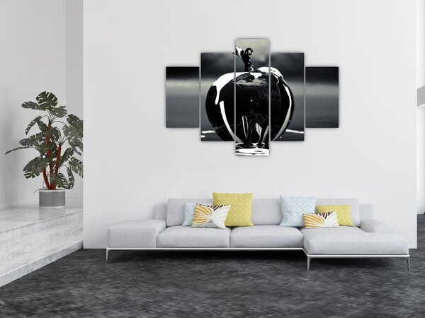 Tablou cu mărul negru (150x105 cm)