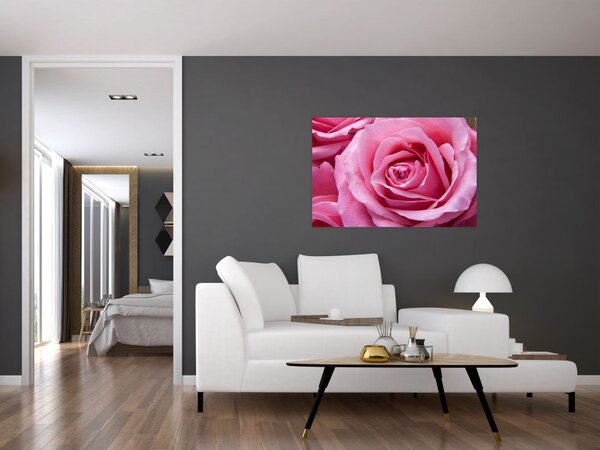 Tablou cu trandafir (90x60 cm)