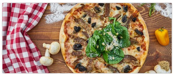 Tablou cu pizza (120x50 cm)