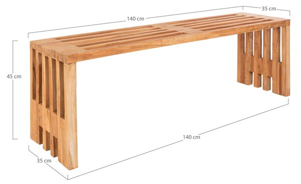 Bancă de grădină Bamira 1 (naturală). 1147064