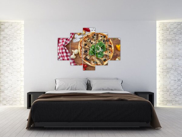 Tablou cu pizza (150x105 cm)