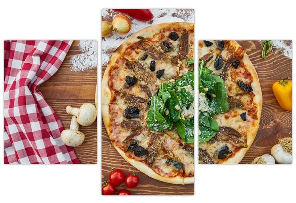 Tablou cu pizza (90x60 cm)