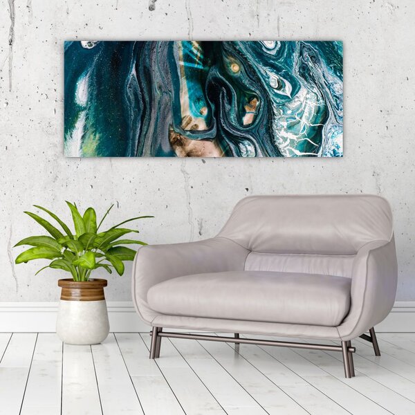 Tablou cu abstracție (120x50 cm)