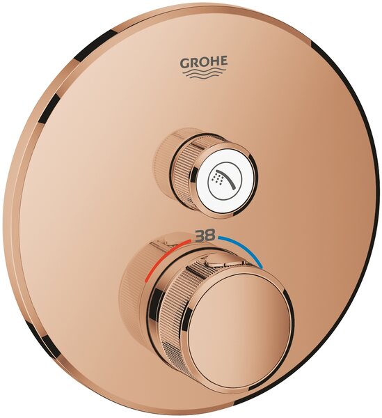 Grohe Grohtherm SmartControl baterie de duș ascuns cu termostat Warm Sunset 29118DA0