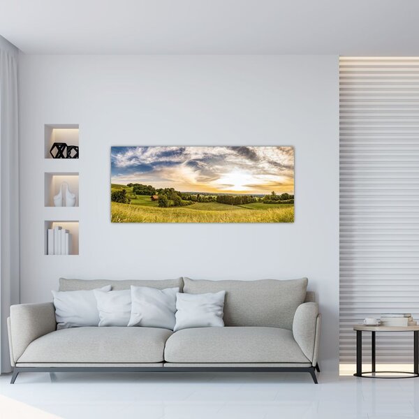 Tablou cu peisaj (120x50 cm)