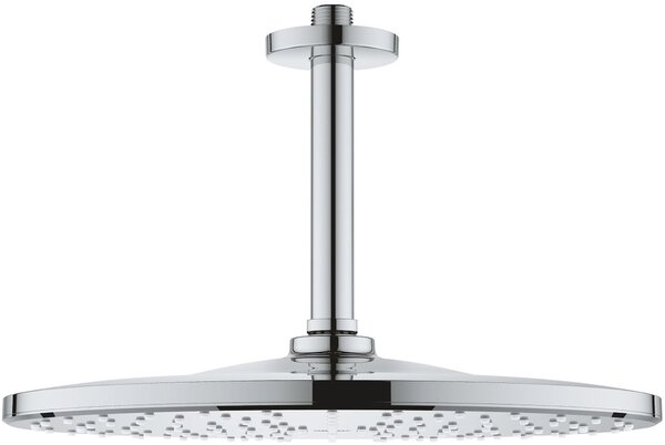 Grohe Rainshower cap de duș cu braț 31x31 cm rotund StarLight Chrome 26560000